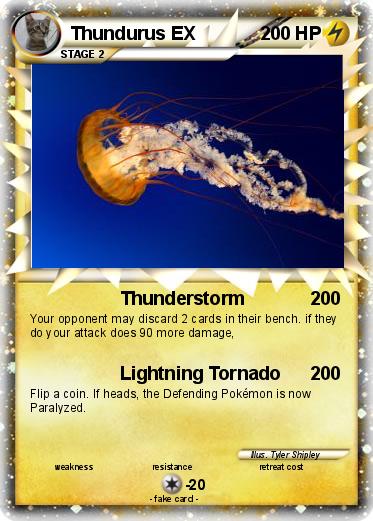 Pokemon Thundurus EX