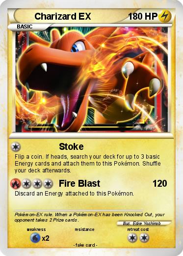 Pokemon Charizard EX