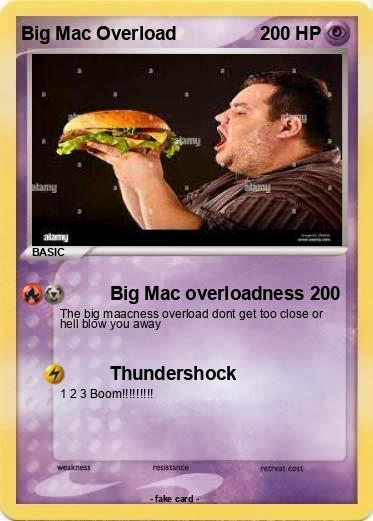 Pokemon Big Mac Overload
