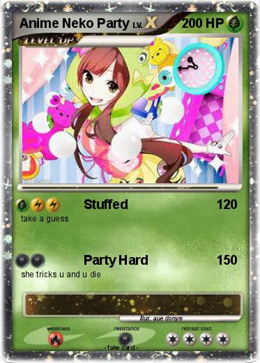 Pokemon Anime Neko Party