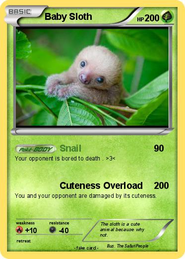 Pokemon Baby Sloth