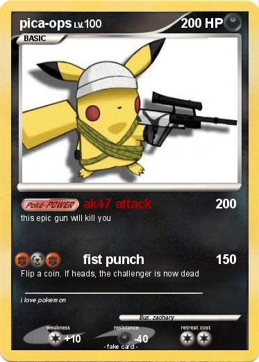 Pokemon pica-ops
