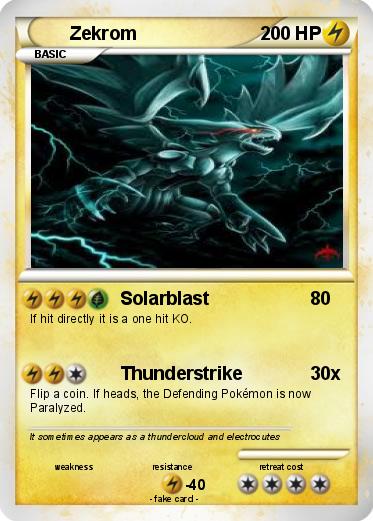 Pokemon Zekrom