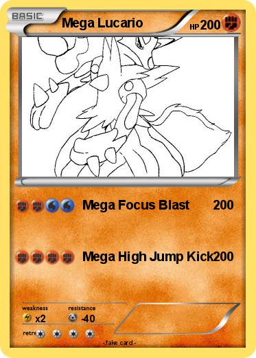 Pokemon Mega Lucario