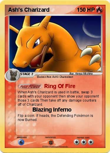 Pokemon Ash's Charizard