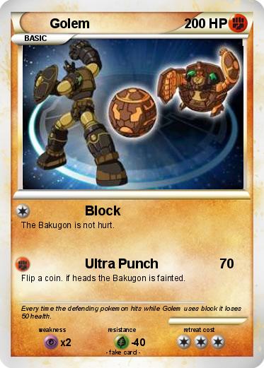 Pokemon Golem
