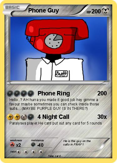 Pokemon Phone Guy