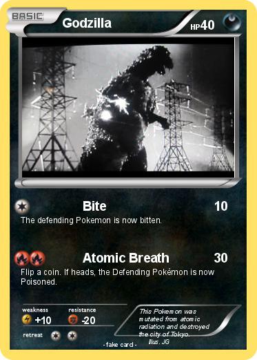 Pokemon Godzilla