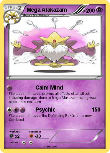 Pokemon Mega Alakazam