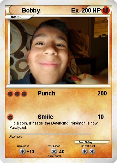 Pokemon Bobby.                   Ex