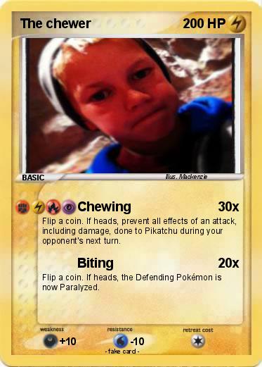 Pokemon The chewer