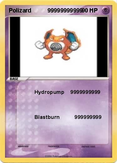 Pokemon Polizard          99999999999