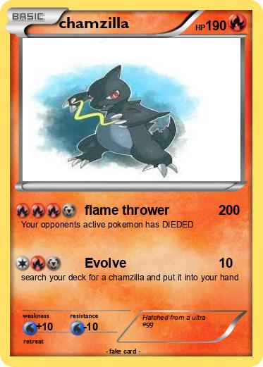 Pokemon chamzilla