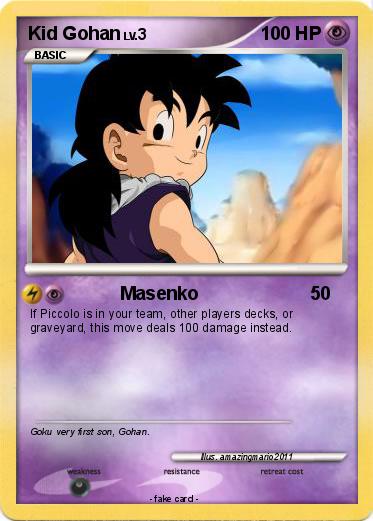 Pokemon Kid Gohan