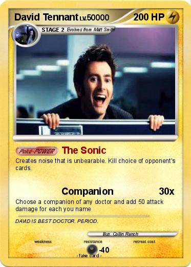 Pokemon David Tennant