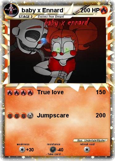 Pokemon baby x Ennard