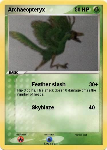 Pokemon Archaeopteryx