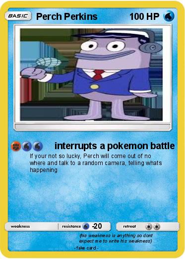 Pokemon Perch Perkins