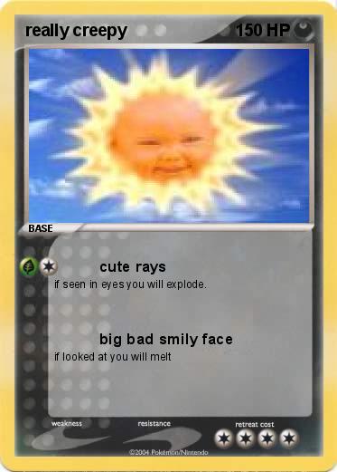 Pokemon really creepy