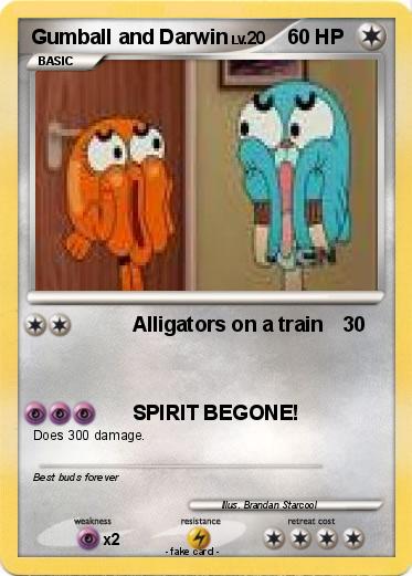 Pokemon Gumball and Darwin