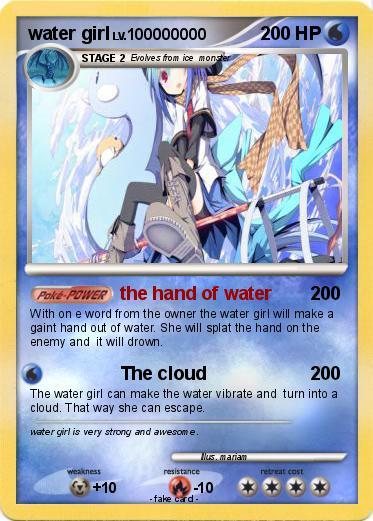 Pokemon water girl