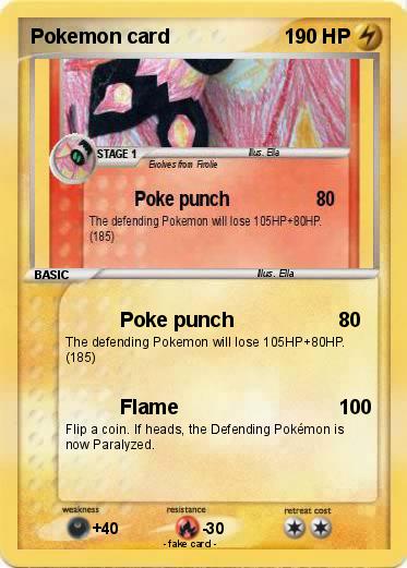 Pokemon Pokemon card