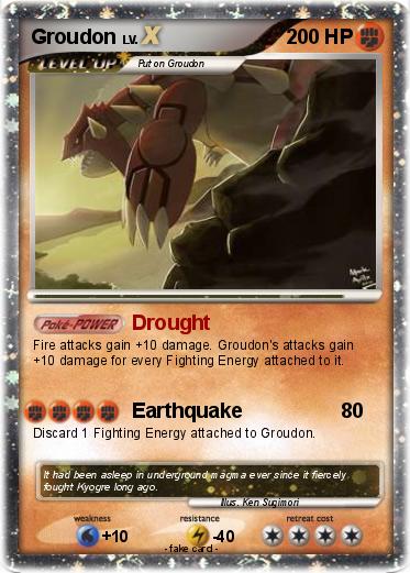 Pokemon Groudon