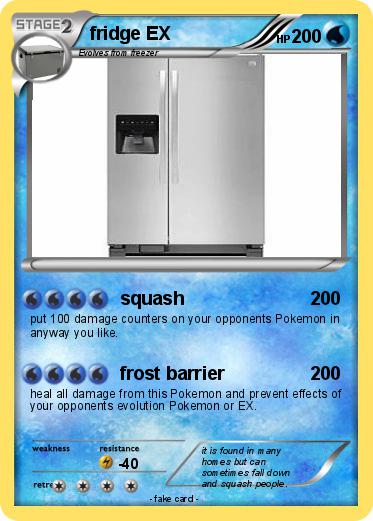 Pokemon fridge EX