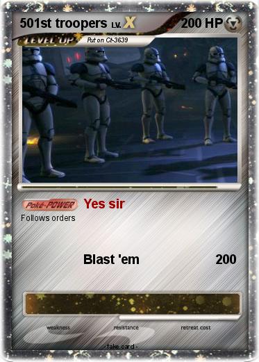 Pokemon 501st troopers