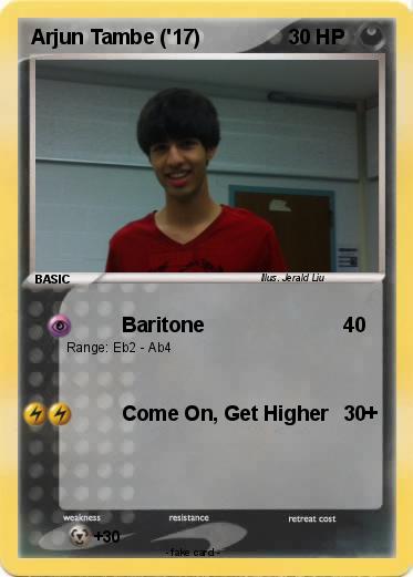 Pokemon Arjun Tambe ('17)