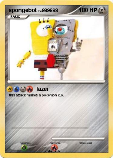 Pokemon spongebot