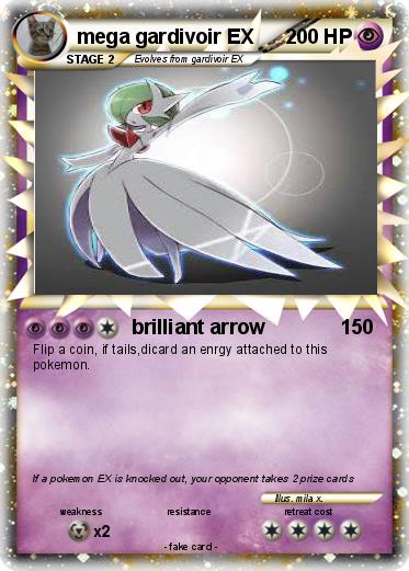 Pokemon mega gardivoir EX