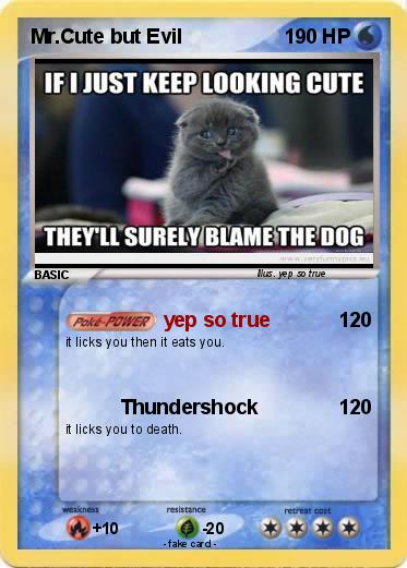 Pokemon Mr.Cute but Evil