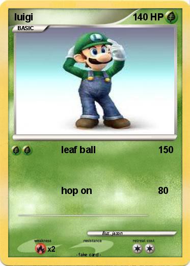 Pokemon luigi
