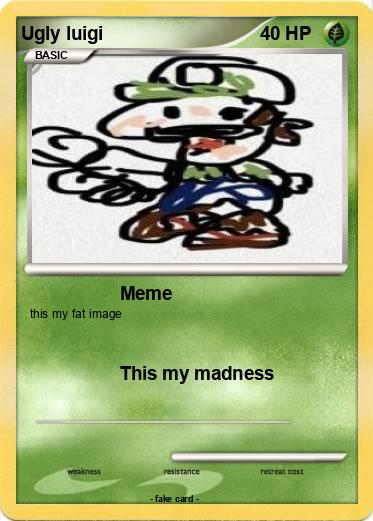 Pokemon Ugly luigi