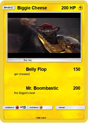 Pokemon Biggie Cheese
