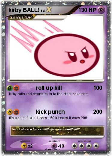 Pokemon kirby BALL!