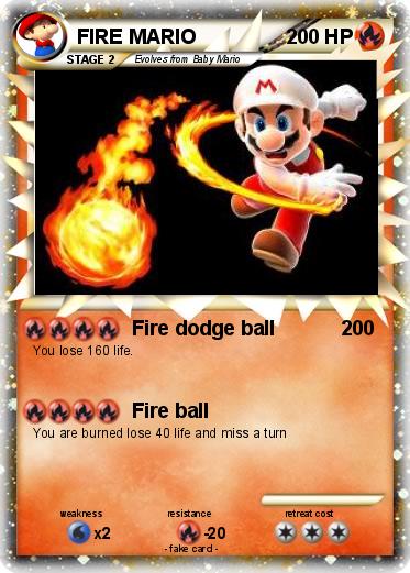 Pokemon FIRE MARIO