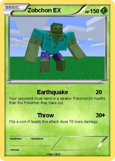 Pokemon Zobchon EX