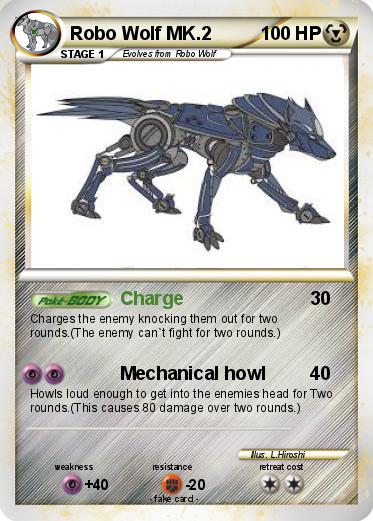 Pokemon Robo Wolf MK.2