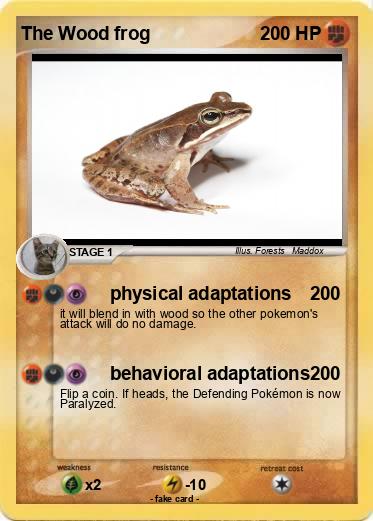 Pokemon The Wood frog