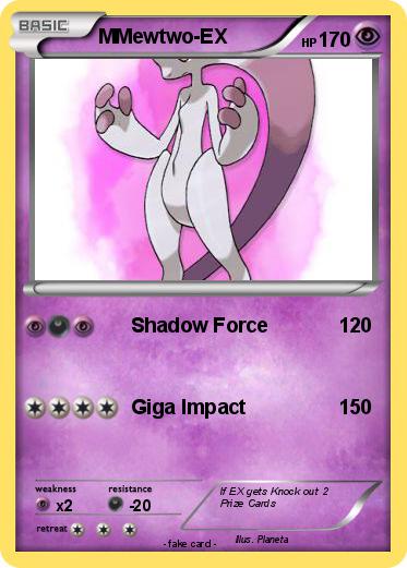 Pokemon MMewtwo-EX