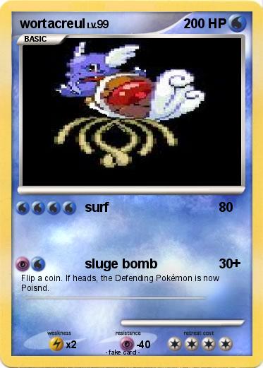 Pokemon wortacreul