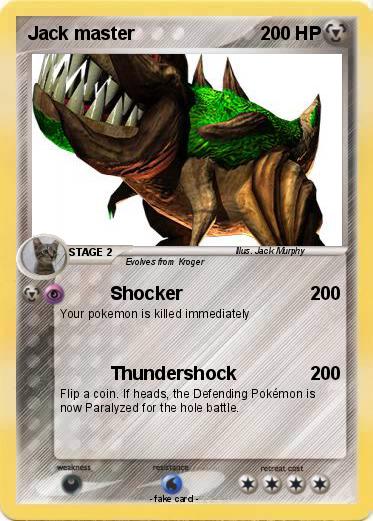 Pokemon Jack master