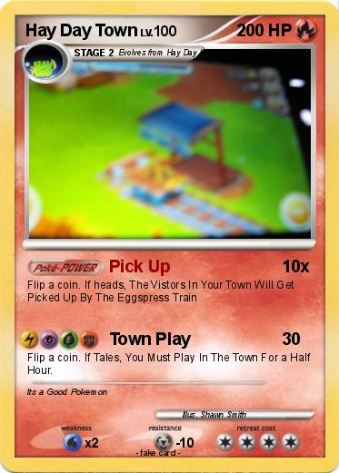 Pokemon Hay Day Town