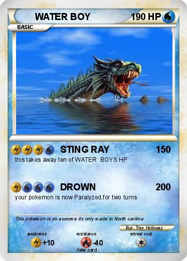 Pokemon WATER BOY