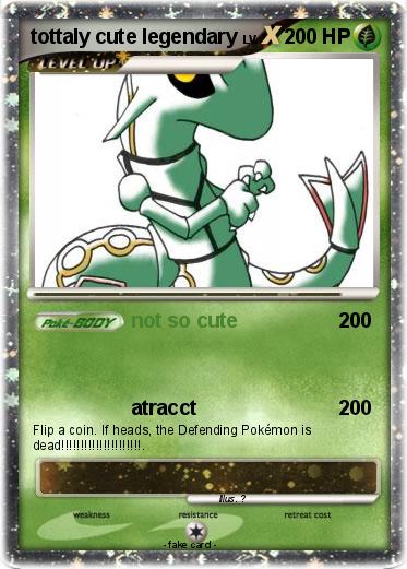 Pokemon tottaly cute legendary