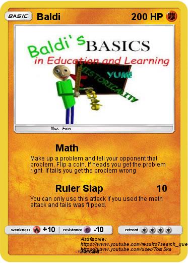 Pokemon Baldi
