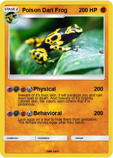 Pokemon Poison Dart Frog