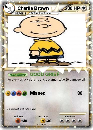 Pokemon Charlie Brown